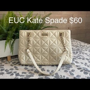 EUC Kate Spade Cream purse